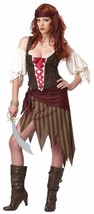 Buccaneer Beauty Swashbuckler Adult Halloween Costume Women Size Medium - £23.64 GBP
