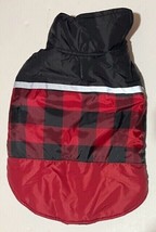 XS 32 Degrees Heat Dog Jacket Red Polar Fleece, Easy Access Leash Hole - $9.90