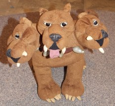 2001 Harry Potter Fluffy 3 Headed Dog Stuffed Toy - $34.99