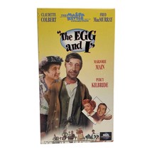 The Egg and I VHS Ma &amp; Pa Kettle Claudette Colbert Fred MacMurray Classic Comedy - £3.59 GBP
