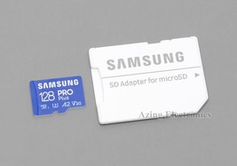 Samsung Pro Plus 128GB MicroSDXC MicroSD Memory Card Class 10 U3 (MB-MD1... - £8.75 GBP