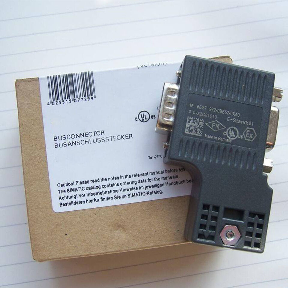 DP Connector 6ES7 972-0BB52-0XA0 For Siemens 6ES7972-0BB52-0XA0 - $23.28