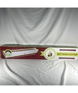 Gift Wrap Cutter 30&quot; With Paper  Dispenser and Storage White New In Box - $19.72 CAD