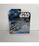 Hot Wheels Star Wars Rogue One Partisan X-Wing Fighter w/ Flight Stand -... - $417.81 MXN