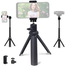Lightweight Mini Tripod For Camera/Phone/Webcam, Extendable Stand, For Logitech  - £23.97 GBP