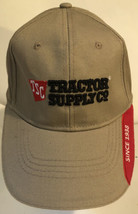 Tractor Supply Company Employee Hat Cap Grey Adjustable ba2 - $9.89