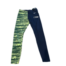 New NWT Seattle Seahawks Nike Women&#39;s Leg-A-See Logo Size Medium Yoga Leggings - £31.61 GBP