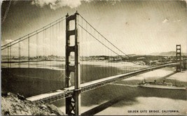San Francisco California(CA) Golden Gate Bridge UNP Chrome Vintage Postcard - £5.21 GBP