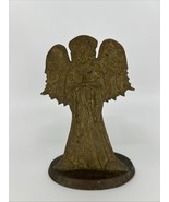 VTNG Jainson Brass Candlestick Angel Taper Candle Holder Christmas Holiday - $13.00