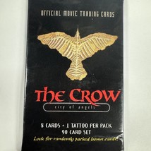 The Crow City Of Angels 1996 Sealed 5 Trading Card Pack 1 Tattoo Kitchen Sink - £3.14 GBP