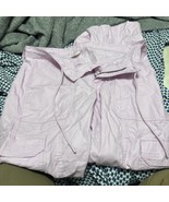 Arizona Jean Co Cargo Pants Sz 9 Lilac Rose Color 100% Cotton MSRP: $54 - $94.84 MXN