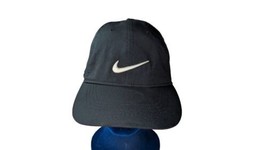 Nike Hat Cap Strap Back Mens Adjustable Logo Black Legacy 91 - $14.25