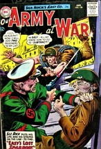 OUR ARMY AT WAR# 138 DC Comic Jan 1964 Sgt. Rock 1st Sparrow Kubert Cover/Art KE - £11.14 GBP