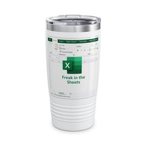 Excel Spreadsheet Ringneck Tumbler - 20oz, Funny Office Mug, Geek Gift, ... - $562.94 MXN