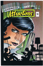 Comico Checklist Attractions #13 VG 1988 Adam Kupert - $1.64