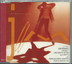 Michael Jackson - Jam /(REMIXES)/ Wanna Be Startin&#39; Somethin&#39; (Remix) 1992 Eu Cd - £19.86 GBP