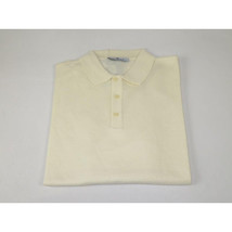 Mens PRINCELY Soft Merinos Wool Sweater Knits Lightweight Polo 1011-40 Ivory image 8