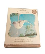 Hallmark 2010 Wonder And Light Twinkling Snowbird Creates A Twinkling Li... - $28.42