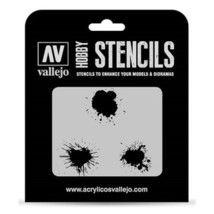 Vallejo Stencils Texture Effects - Paint Stains - £12.40 GBP