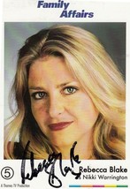 Rebecca blake as nikki warrington family affairs tv show hand signed photo 77523 p thumb200