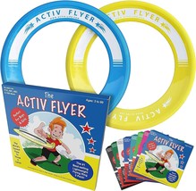 Kid s Flying Rings 2 Pack They Fly Straight Don t Hurt 80 Lighter Than Standard  - £30.77 GBP