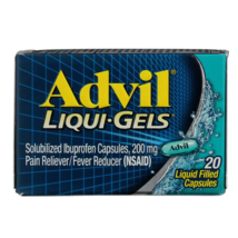 Advil Advanced Medicine Ibuprofen 200mg For Pain 20 Ct Liqui Gels EXP 11/25 - $9.85