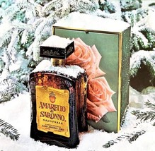 Amaretto Di Saronno Christmas 1979 Advertisement Distillery Alcohol DWKK2 - £23.59 GBP