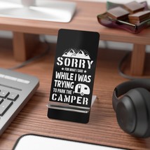 Parks &amp; Recreation Camper Meme Stand: Smart Phone Display Holder, Camper... - £13.14 GBP