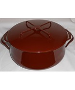 Dansk KOBENSTYLE Brown 4 Qt Casserole MADE IN FRANCE - $2,364.10 MXN