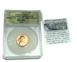 MS68 RED Rare 2009 S Copper Lincoln Penny Cent Fantasy Overstrike Daniel... - $791.99