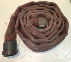 USED Firefighter Fire Hose 1-3/4” X 9’ - WITH COUPLINGS stinger whip 1.5 NH - $186.22 MXN