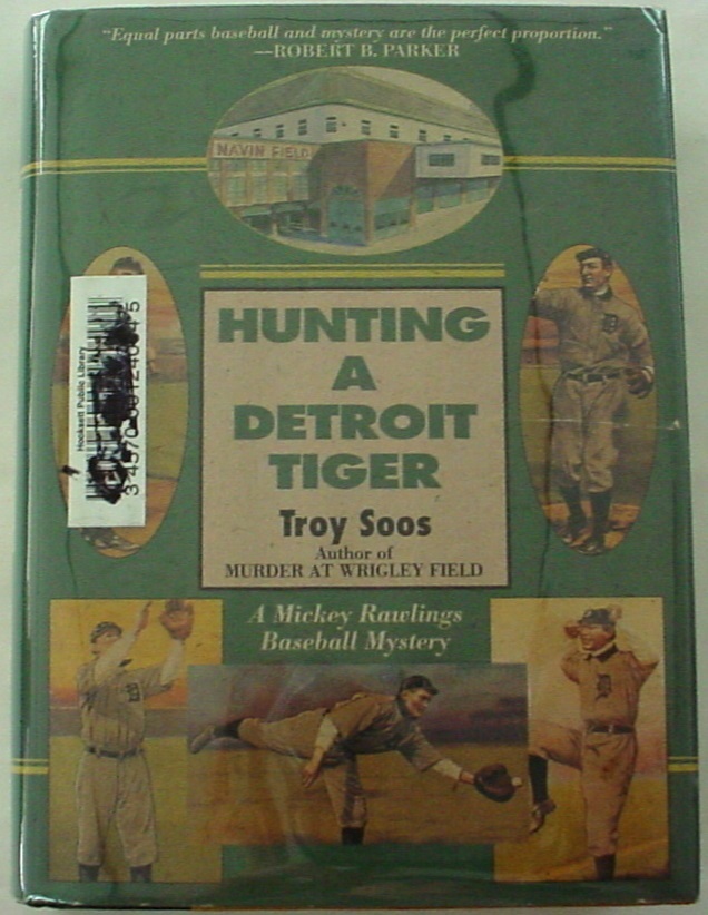 Primary image for Mickey Rawlings Baseball Mystery Hunting a Detroit Tiger Troy Soos hardcover dj