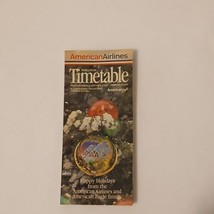 American Airlines Worldwide Timetable Effective April 3, 1994 Complete - $7.69