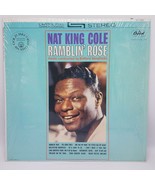 Vintage 1962 Nat King Cole &quot;Ramblin&#39; Rose&quot; LP - Capitol Records T-1793 N... - £16.63 GBP