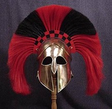 NauticalMart Corinthian Helmet with Horsehair Transverse Crest - £155.58 GBP