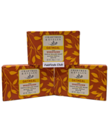 Crabtree &amp; Evelyn Oatmeal Bar Soap Triple Milled 21oz (3x7oz) Jumbo Size - $24.75