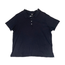 Lands End Polo Shirt Womens 1X 16W 18W Pure Pima Cotton Top Casual Sporty Top - £14.31 GBP