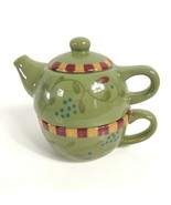 Tea Pot for One Signature Stackable Olivia by Debby Segura Designs 2002  - $25.54