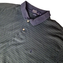 Polo By Ralph Lauren Men&#39;s Polo Shirt Size XXL Blue Green Plaid Short Sl... - $36.63