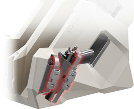 PistoL and Magazine Holsters Add-On Kit for Seizmik&#39;s ICOS2 AR Gun Holder 7501 - £50.86 GBP