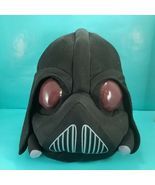 Angry Birds Star Wars Darth Vader Plush Large Giant Head Stuffed 11&quot; Tall - $19.79