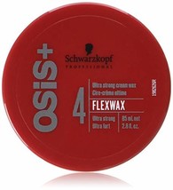 Schwarzkopf Osis Flexwax Ultra Strong Cream Wax 2.8 oz (Pack of 2) - £15.92 GBP