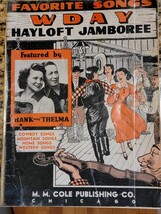 WDAY Hayloft Jamboree Favorite Songs book - $1,196.21 MXN