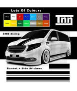 Stickers for Mercedes Vito Side Stripes Decals Graphics Vinyl Van Sticke... - £52.31 GBP+