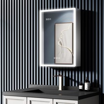 Sink-Mounted Medicine Cabinet With Lights, 20-By-28-Inch Led Medicine Ca... - $211.99