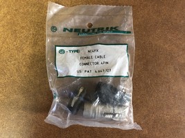 NEUTRIK NC4FX 4 FEMAIL Pins XLR Female Mic Microphone Cable Connector - £7.44 GBP