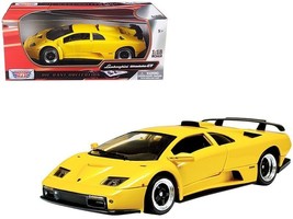 Lamborghini Diablo GT Yellow 1/18 Diecast Model Car by Motormax - £51.82 GBP