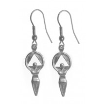 AA/ Alcoholics Anonymous Women In Recovery Goddess Earrings  - £25.96 GBP