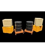 VTG 70s Fisher Price Little People Lift &amp; Load Depot #942 Pallets Crates... - €51,64 EUR