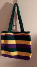 Mardi Gras Parade Shoulder/Tote Bag, 16 inches wide, 14 inches deep - £19.95 GBP
